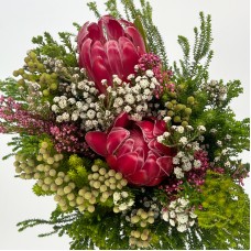 Bouquet Hybrid With Protea - (Per Bunch) 