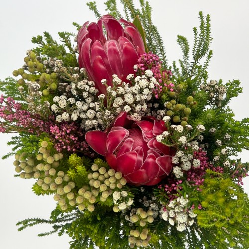 Bouquet Hybrid With Protea - (Per Bunch) 