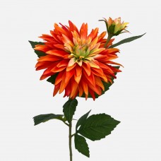 Artificial Dahlia - Orange (Per Stem) Artificial Dahlia - Orange (Per Stem)