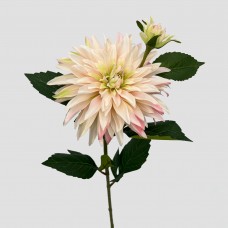 Artificial Dahlia - White (Per Stem) Artificial Dahlia - White (Per Stem)