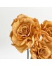 Dried Rose Sola - Brown (3 Stems) Dried Rose Sola - Brown (3 Stems)