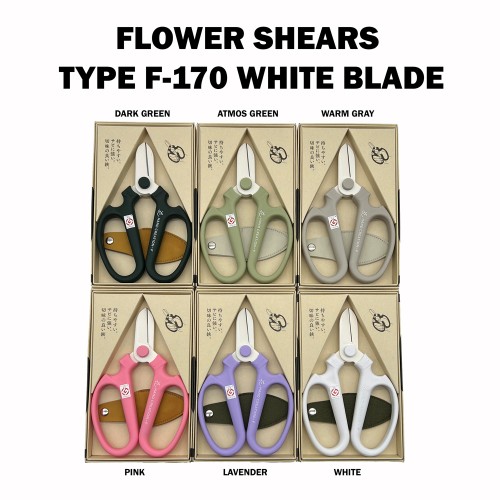 Sakagen Flower Shears Type F-170 (White Blade) Sakagen Flower Shears Type F-170 (White Blade)